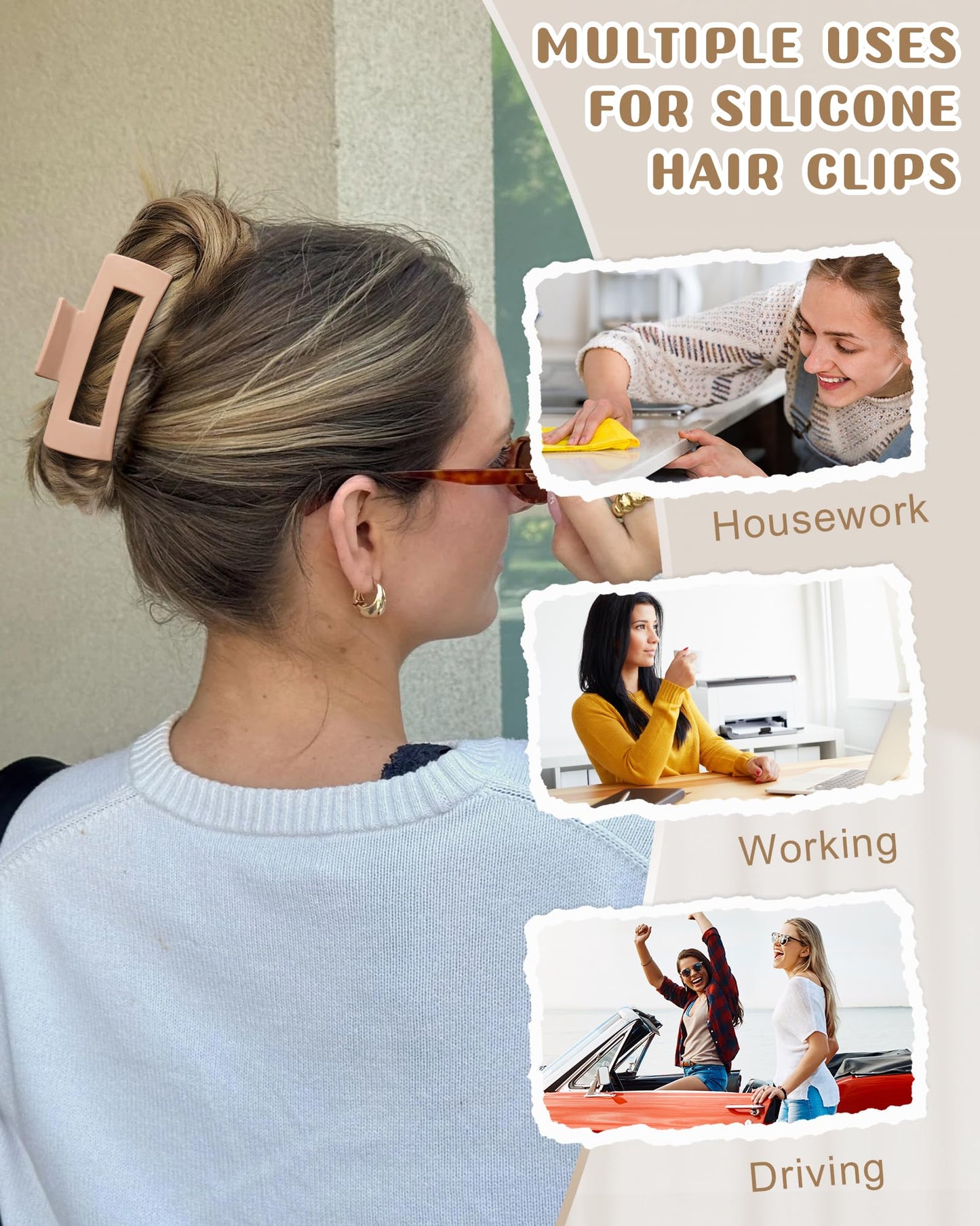 Silicon Hair Buckle Buy 1 Get 1 Free
