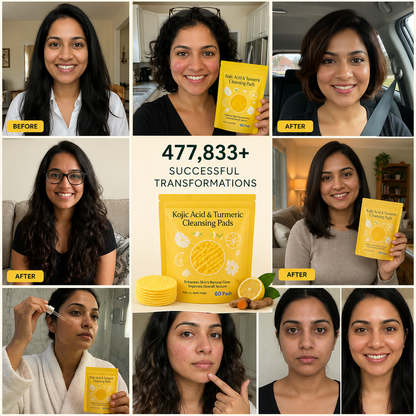 Turmeric & Kojic Acid Cleansing Pads (60 Pads)