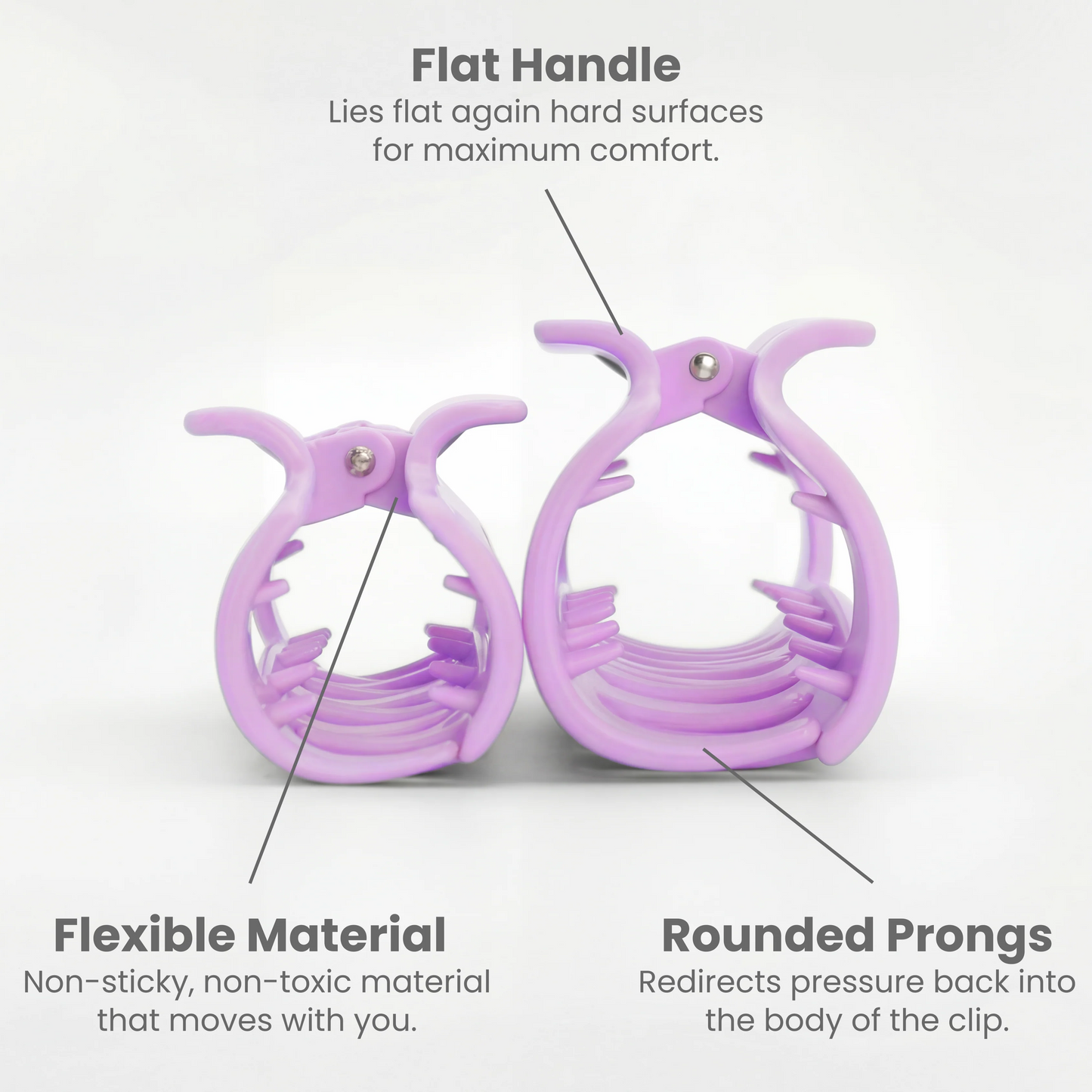 Silicon Hair Buckle Buy 1 Get 1 Free